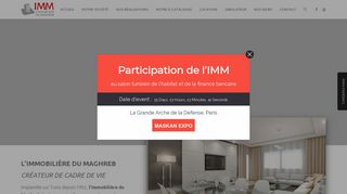 IMM, IMMOBILIERE DU MAGHREB